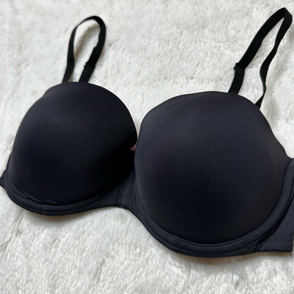 Pink VS Wear Everywhere Multi Way Push Up Bra in Black Women’s 34D - Picture 2 of 11